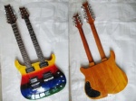 Double neck guitar