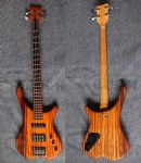 WB electric bass guitar