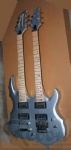 Double Neck electric guitar