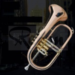 Bb key Phosphor copper Mini Trumpet