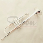 Bb key Silver Plated cheap Trumpet