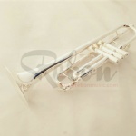 Bb key Silver Plated cheap Trumpet