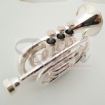 Bb Key Nickel Silver mini Trumpet