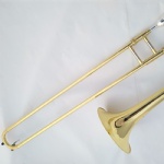 Cheap Bb key Slide plated gold Tenor Trombone