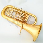 Bb Key Electrophoresis Gold Baritone tuba