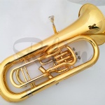 Bb Key Electrophoresis Gold Baritone tuba