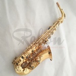 Eb Key Alto Lacquer Gold Saxophone