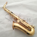 Eb Key Alto Lacquer Gold Saxophone