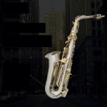 Eb Key white copper Saxophone