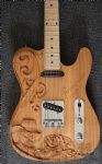 Carved Guitar